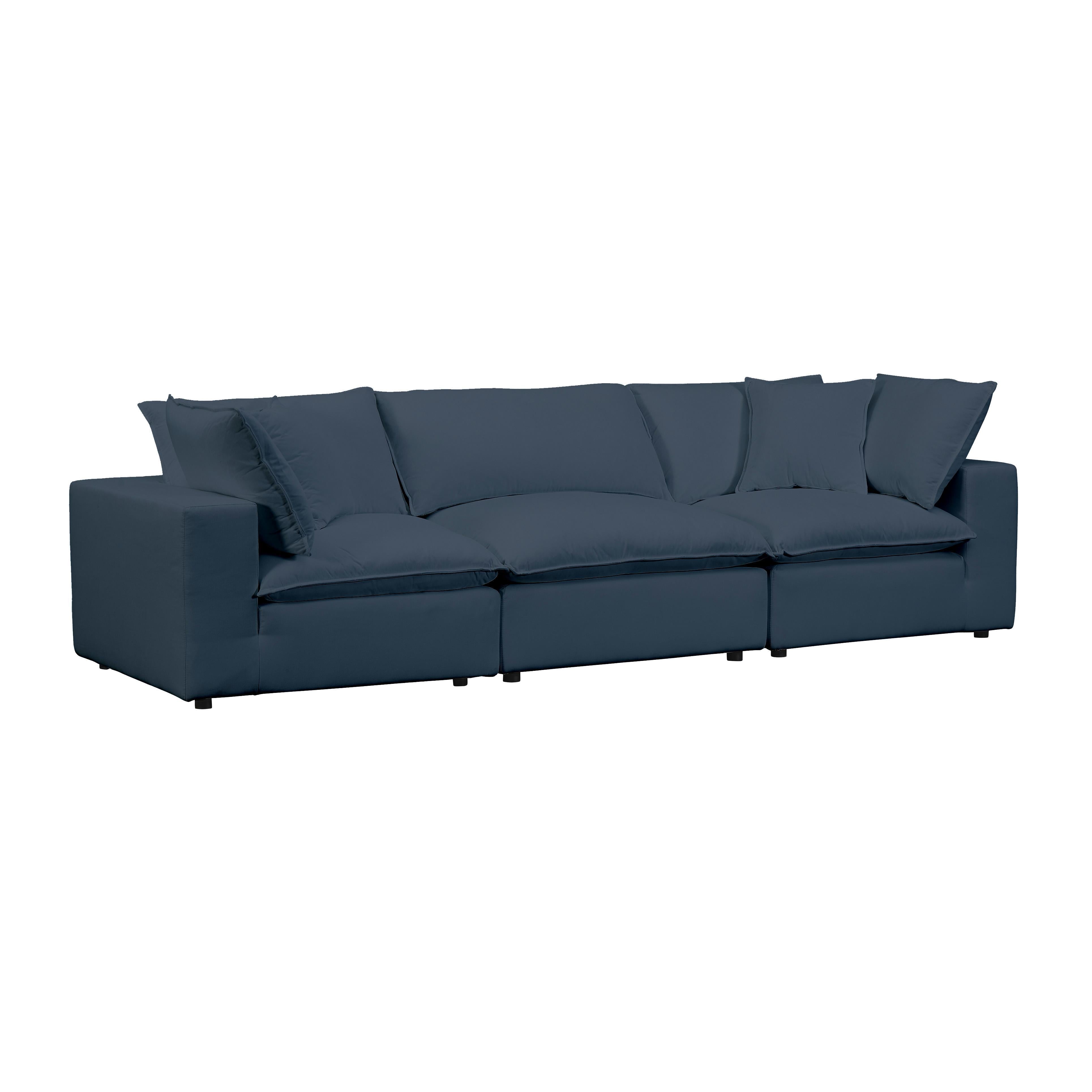 Cali 120" Performance Fabric Modular Sofa - Luxe Home Furnishings (Jersey City, NJ)