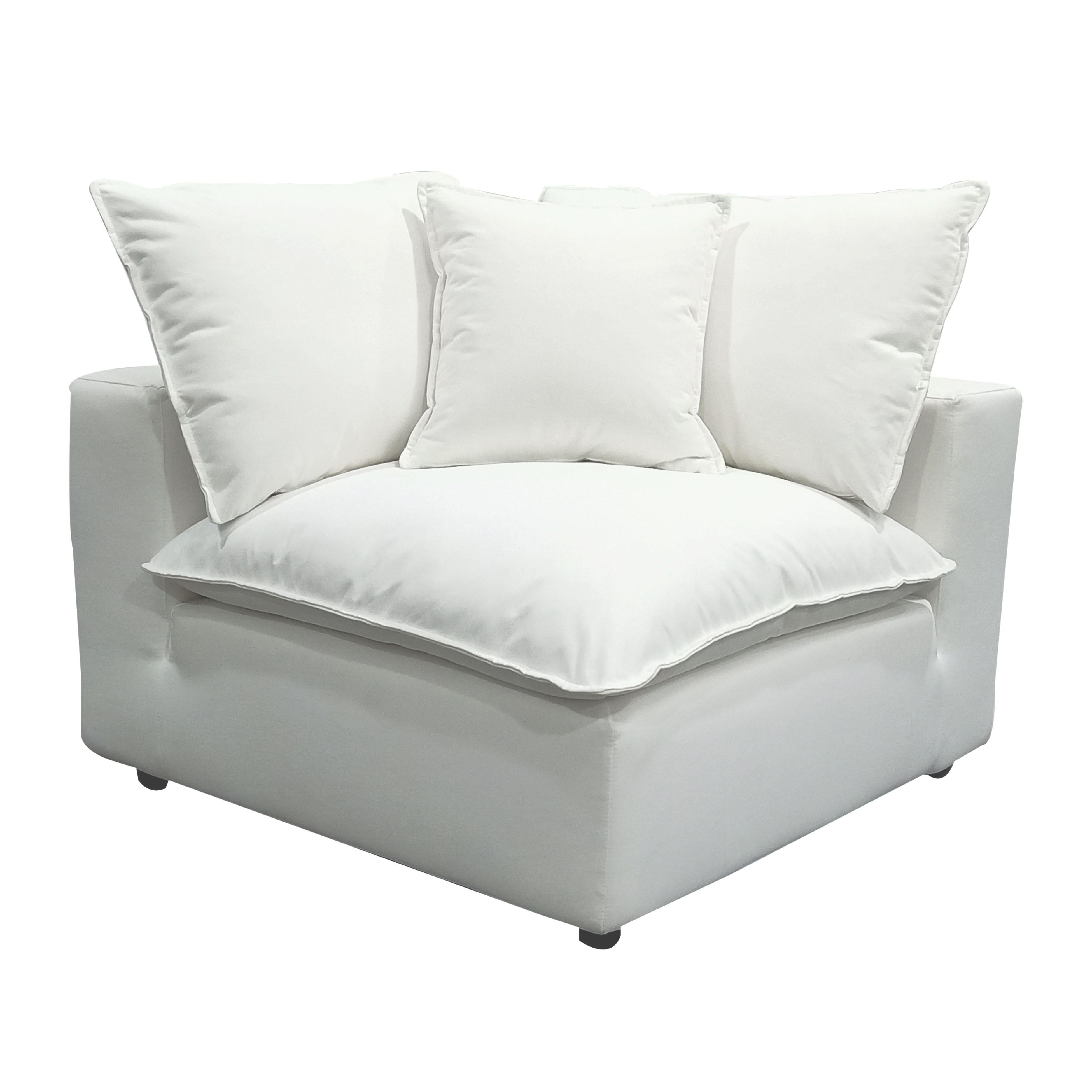 Cali Performance Fabric Modular Corner Chair - Luxe Home Furnishings (Jersey City, NJ)