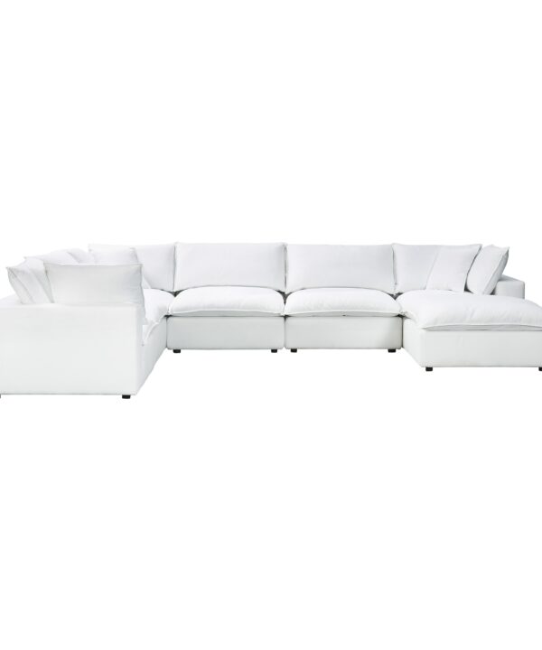 Cali 7-Piece Performance Fabric Modular Large Chaise Sectional - Luxe Home Furnishings (Jersey City, NJ)