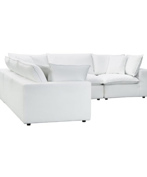 Cali 5-Piece Performance Fabric Modular L-Sectional - Luxe Home Furnishings (Jersey City, NJ)