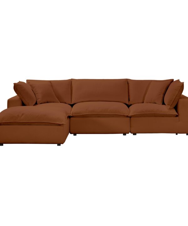 Cali 4-Piece Performance Fabric Modular Sectional - Luxe Home Furnishings (Jersey City, NJ)
