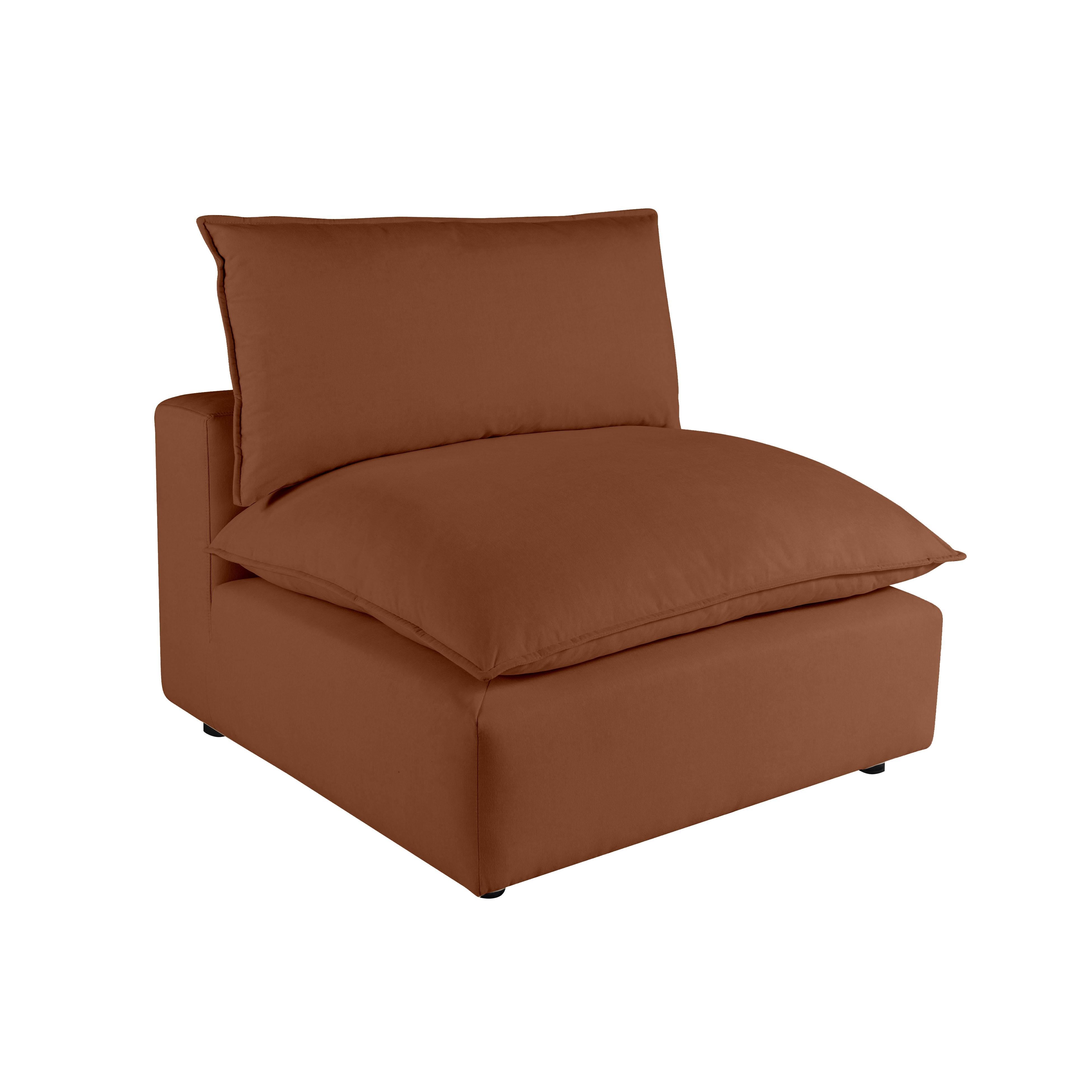 Cali Performance Fabric Modular Armless Chair - Luxe Home Furnishings (Jersey City, NJ)