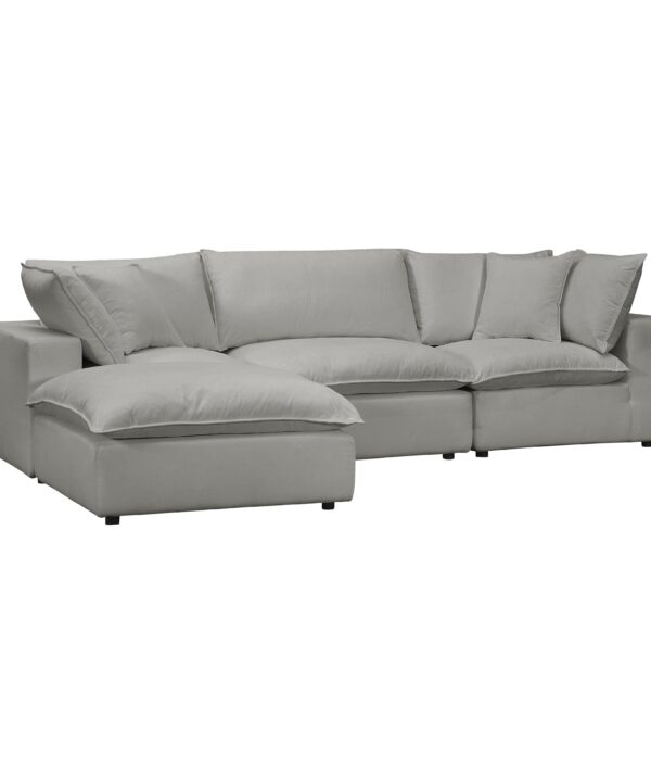 Cali 4-Piece Performance Fabric Modular Sectional - Luxe Home Furnishings (Jersey City, NJ)