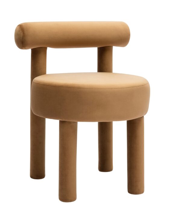 Carmel Performance Velvet Dining Chair - Luxe Home Furnishings (Jersey City, NJ)