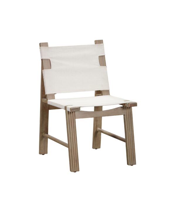 Cassie Cream Outdoor Dining Chair - Set of 2 - Luxe Home Furnishings (Jersey City, NJ)