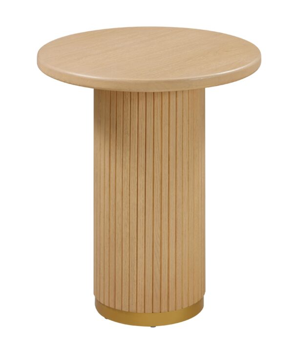 Chelsea Oak Wood Entry Table - Luxe Home Furnishings (Jersey City, NJ)