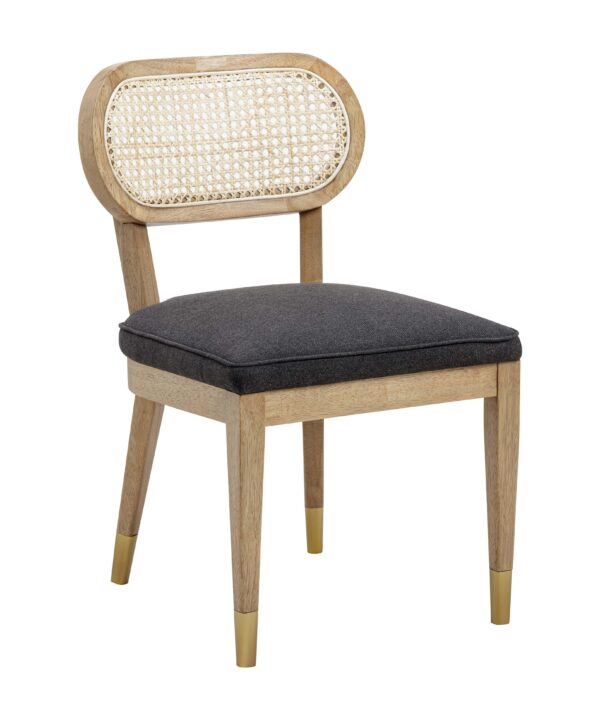 Cosette Performance Linen Dining Chair - Luxe Home Furnishings (Jersey City, NJ)
