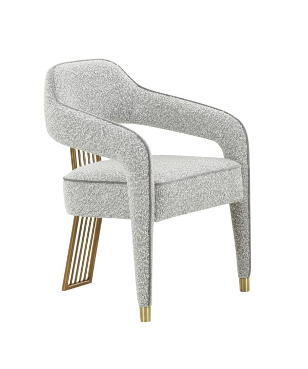 Corralis Performance Boucle Dining Chair - Luxe Home Furnishings (Jersey City, NJ)