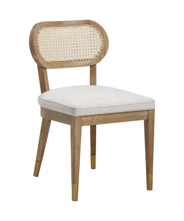 Cosette Performance Linen Dining Chair - Luxe Home Furnishings (Jersey City, NJ)