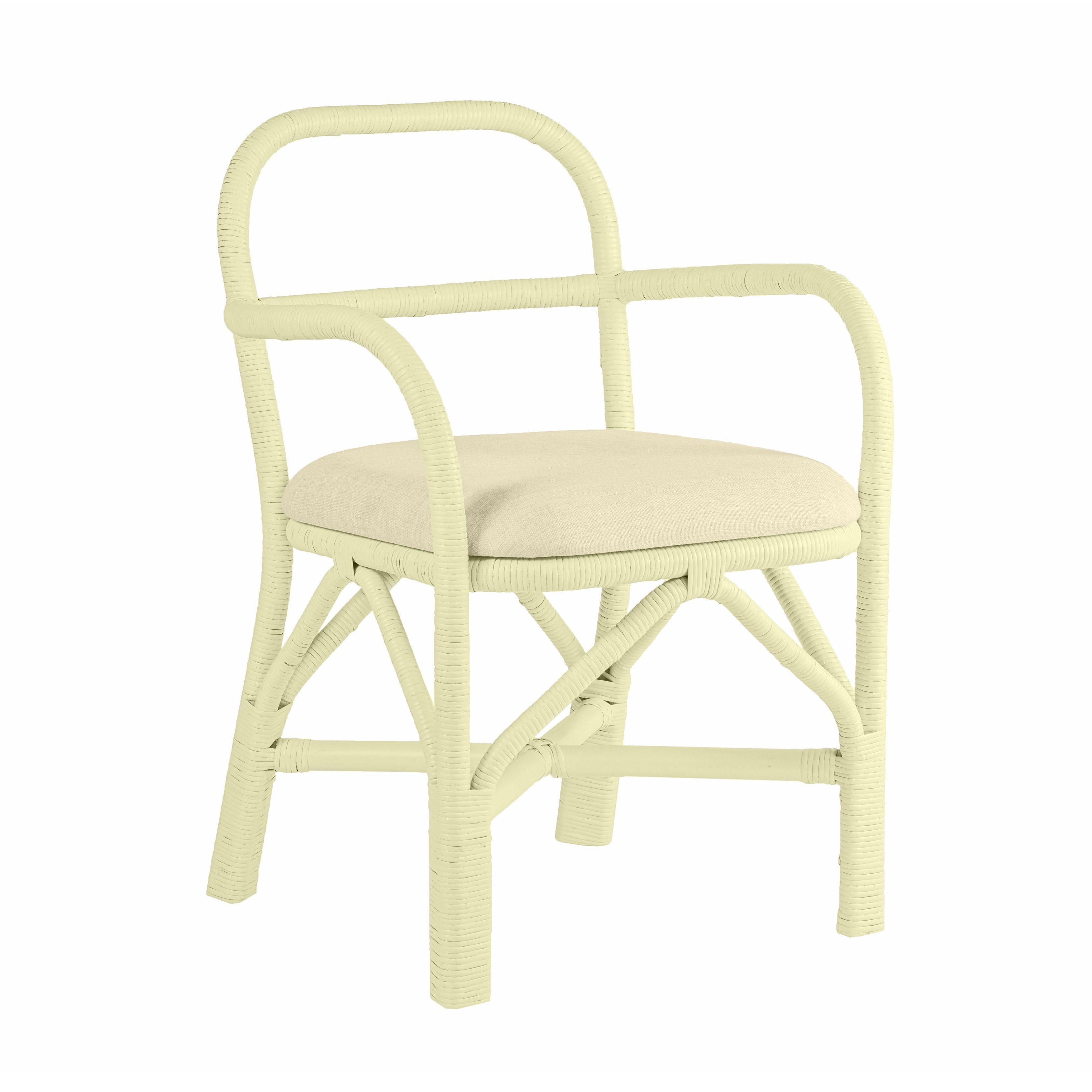 Ginny Rattan Dining Chair - Luxe Home Furnishings (Jersey City, NJ)