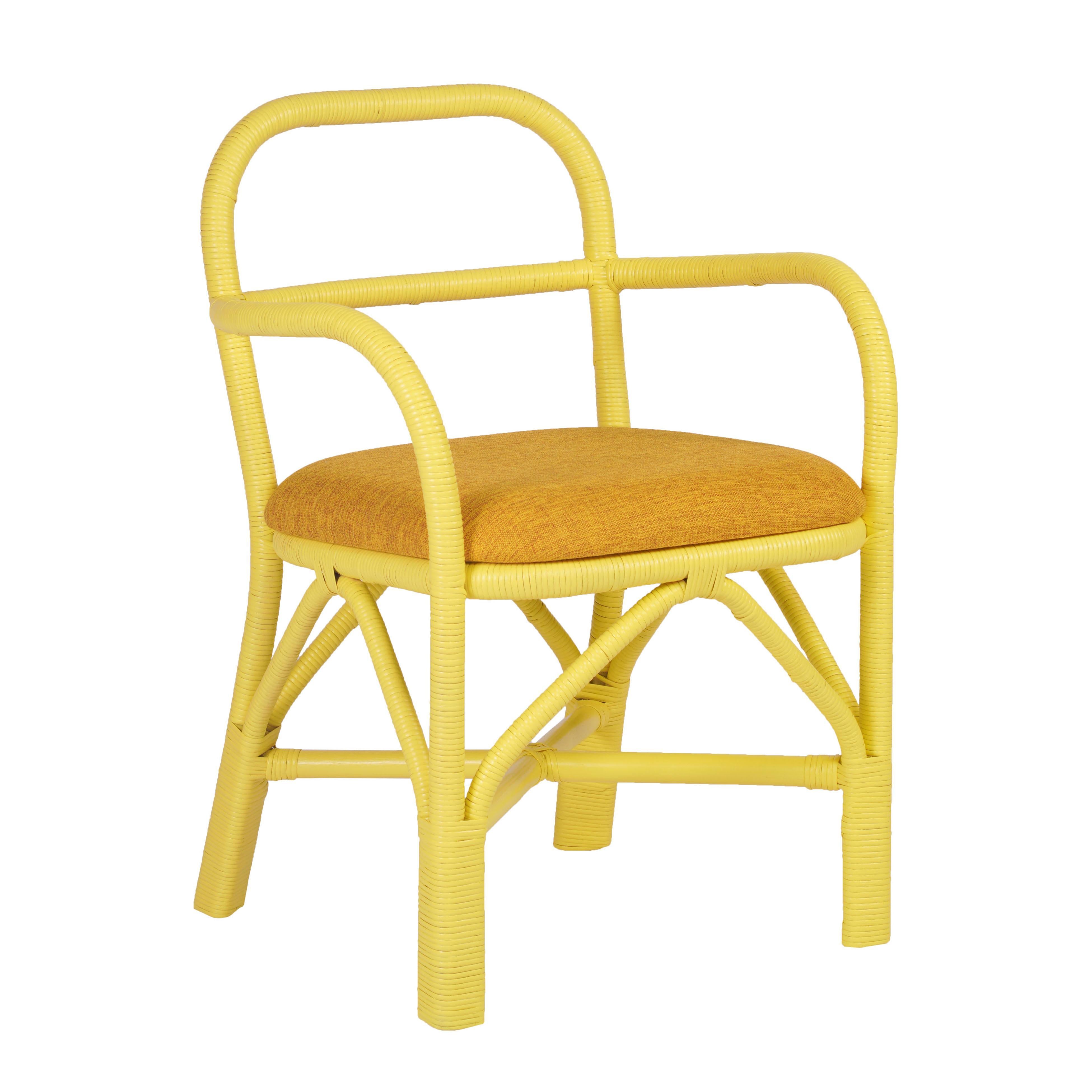 Ginny Rattan Dining Chair - Luxe Home Furnishings (Jersey City, NJ)