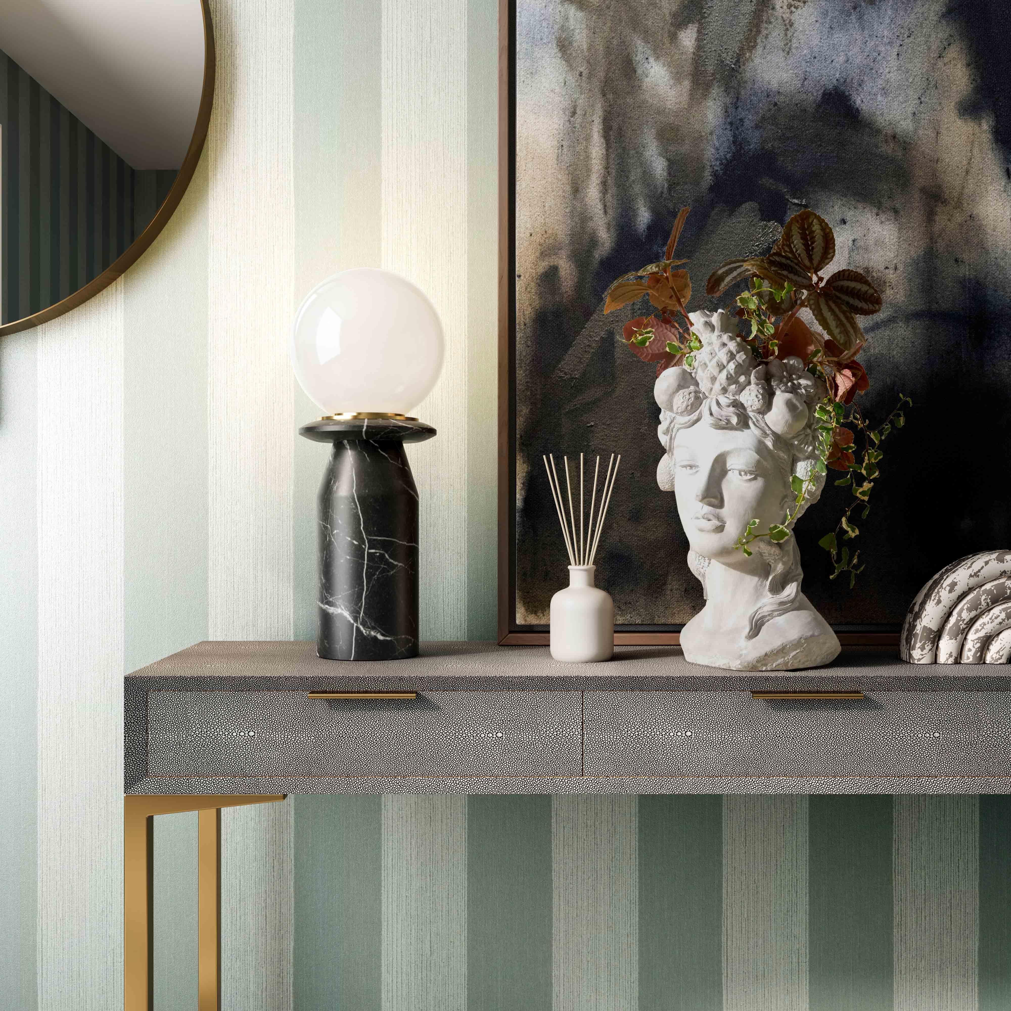 Globe Marble Lamp - Luxe Home Furnishings (Jersey City, NJ)