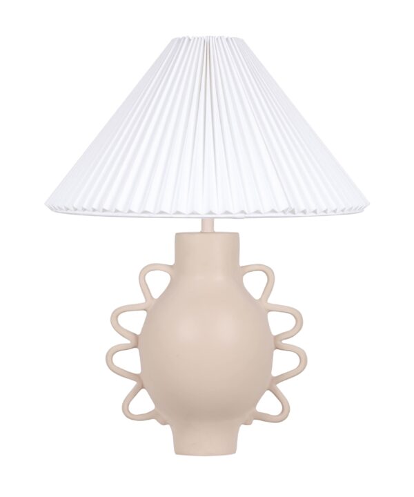 Hazza Pleated Table Lamp - Luxe Home Furnishings (Jersey City, NJ)