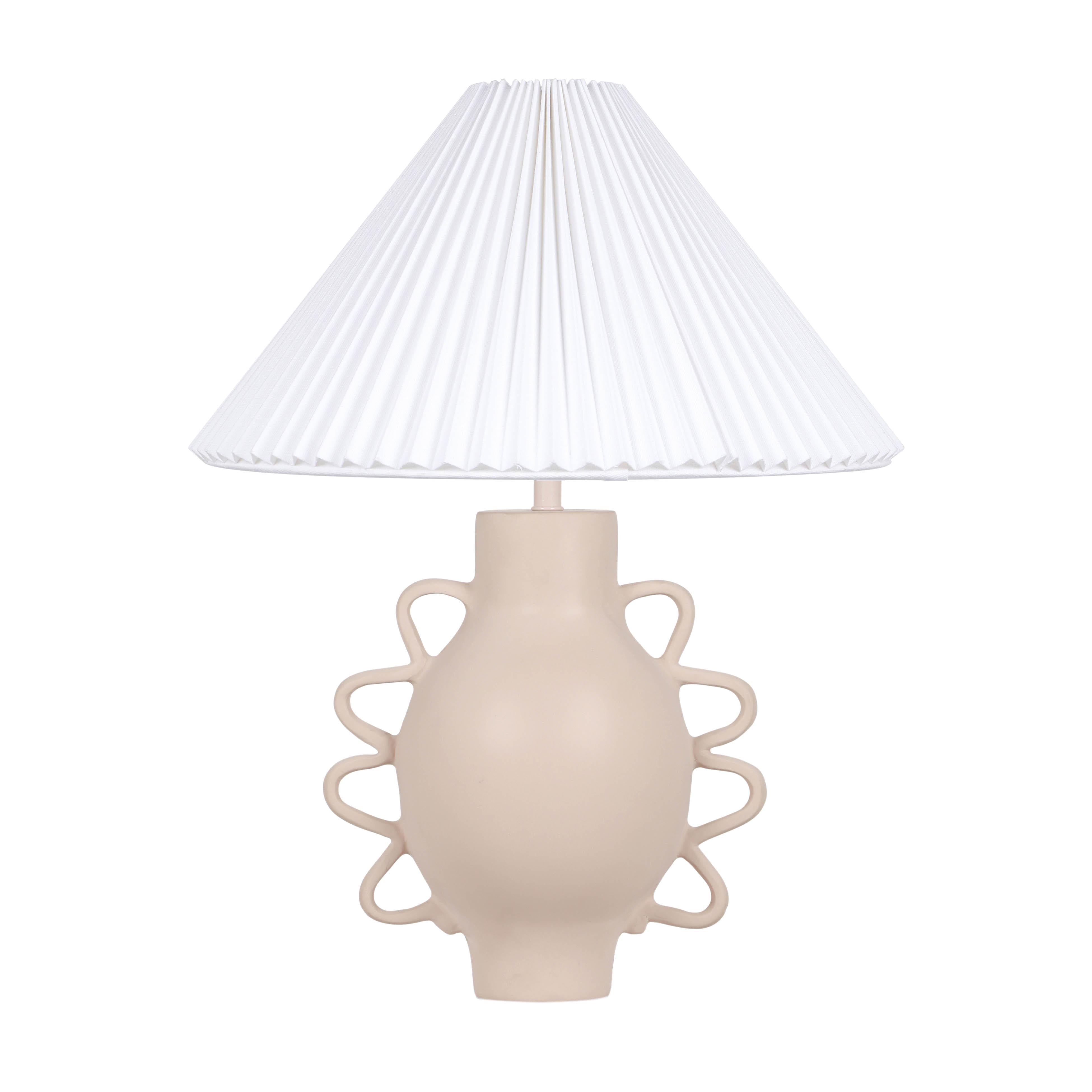 Hazza Pleated Table Lamp - Luxe Home Furnishings (Jersey City, NJ)