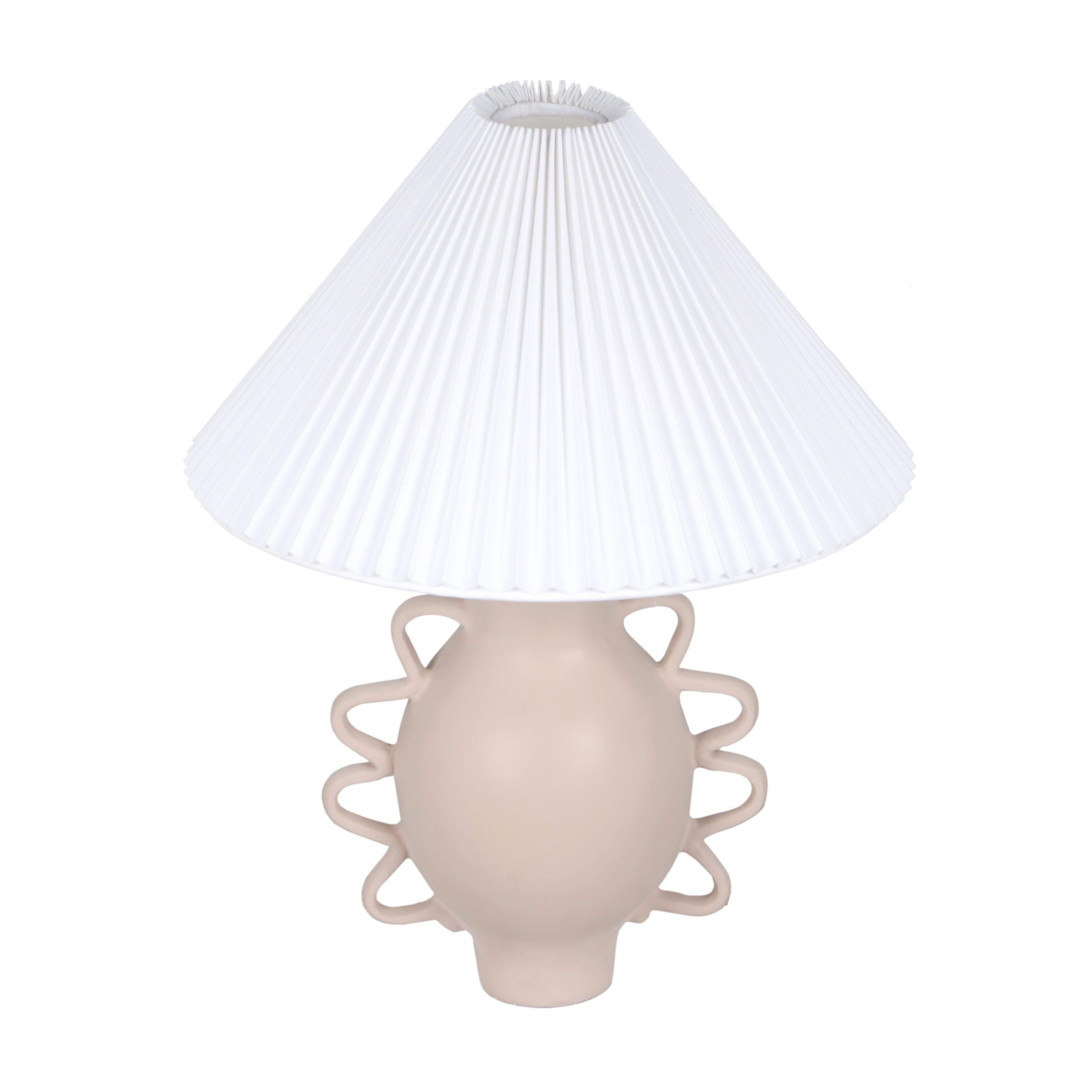 Hazza Pleated Table Lamp - Luxe Home Furnishings (Jersey City, NJ)