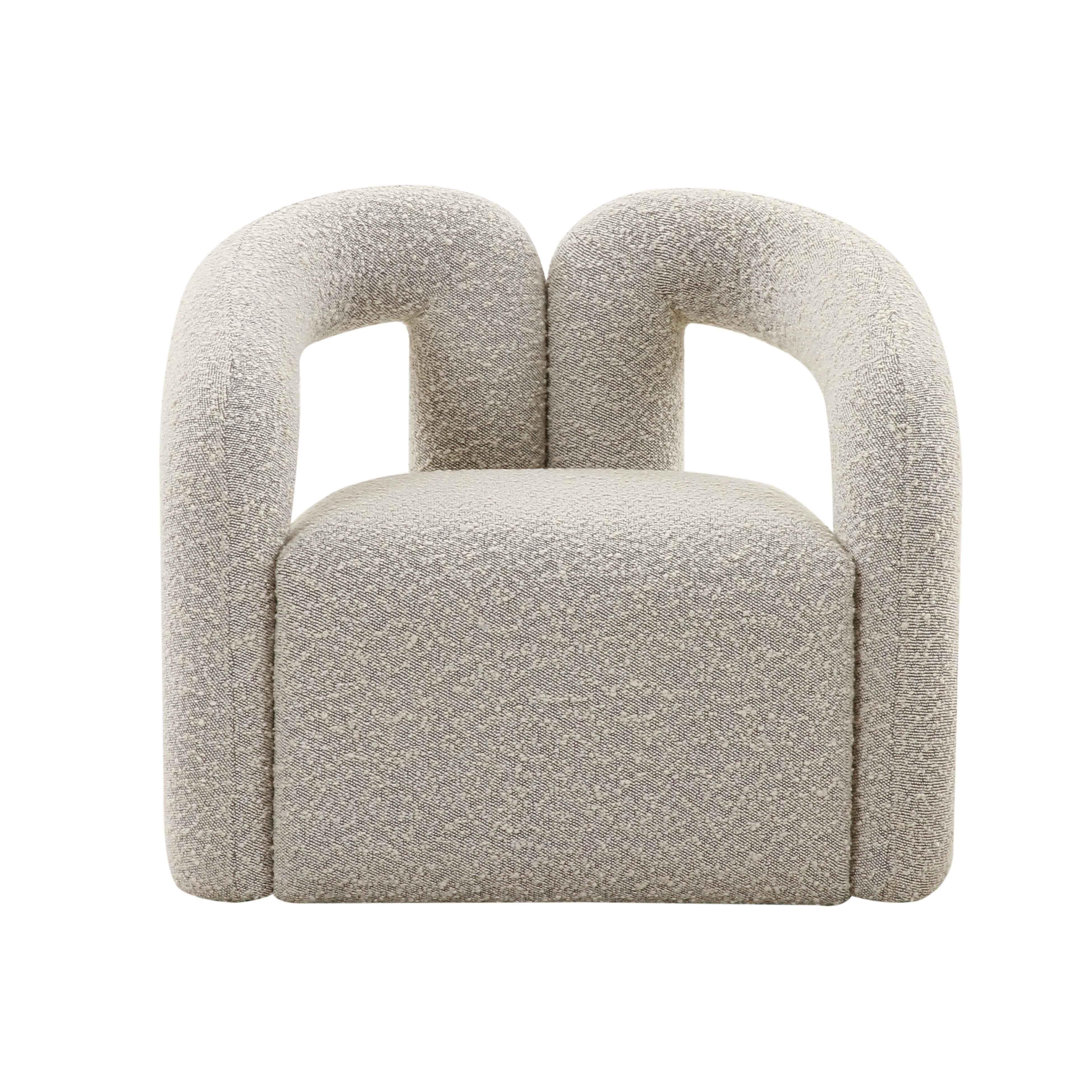 Jenn Speckled Performance Boucle Accent Chair - Luxe Home Furnishings (Jersey City, NJ)