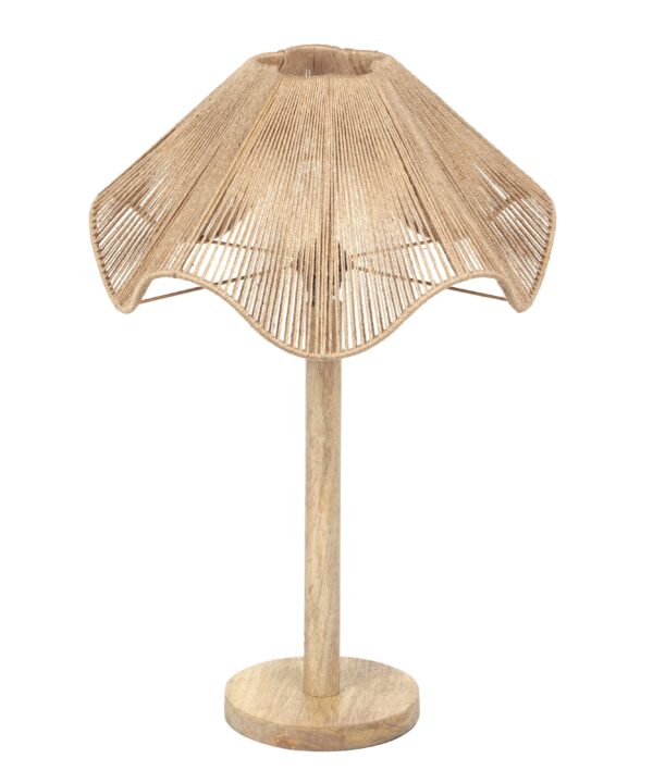 Jula Natural Jute Table Lamp - Luxe Home Furnishings (Jersey City, NJ)