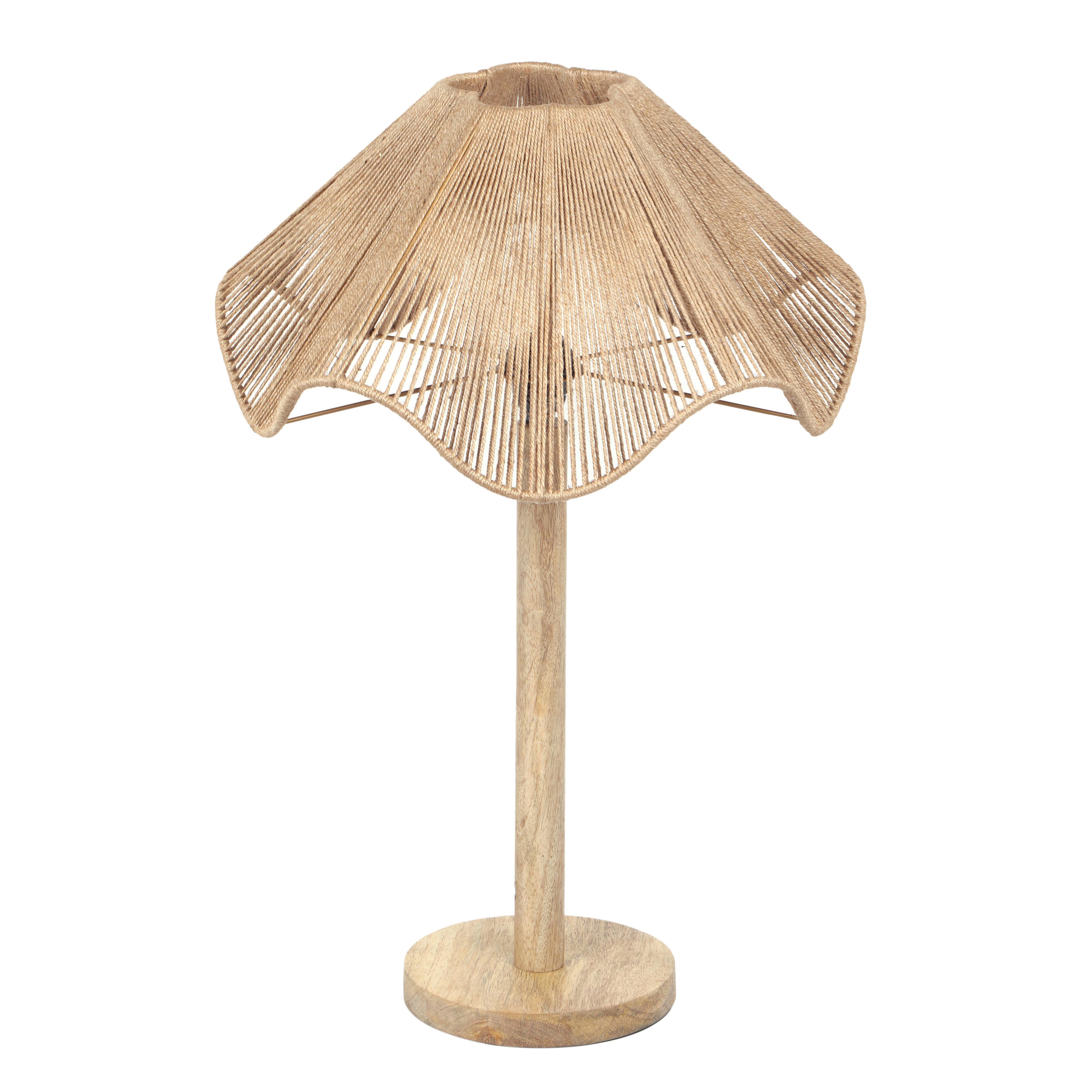 Jula Natural Jute Table Lamp - Luxe Home Furnishings (Jersey City, NJ)