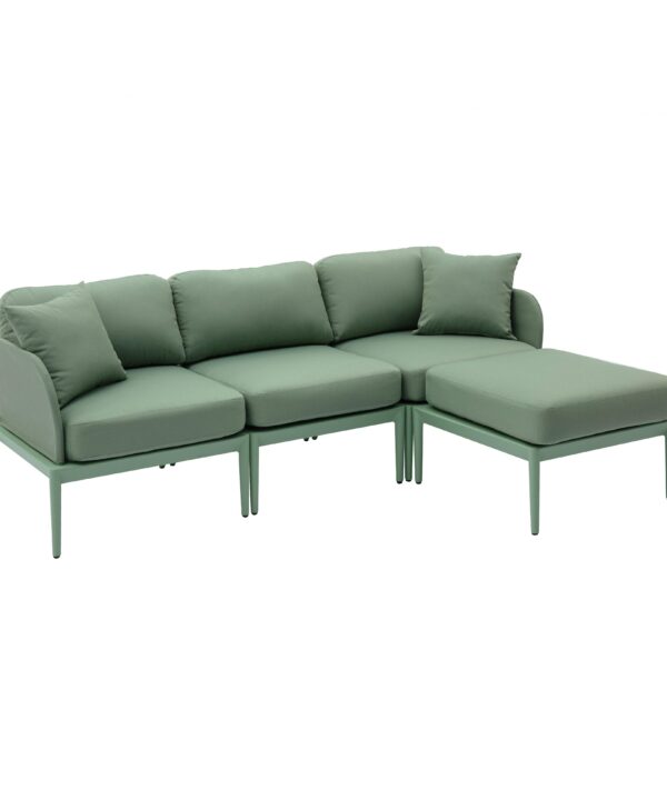 Kapri 4-Piece Modular Outdoor Sectional - Luxe Home Furnishings (Jersey City, NJ)