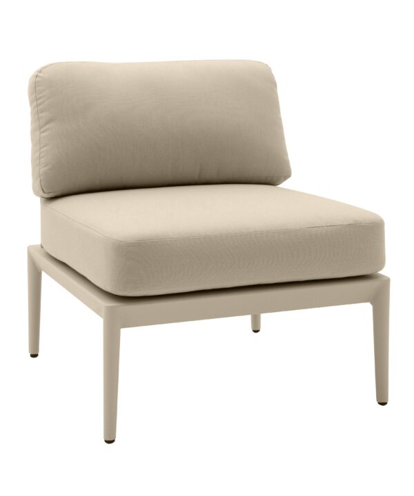 Kapri Modular Outdoor Armless Chair - Luxe Home Furnishings (Jersey City, NJ)