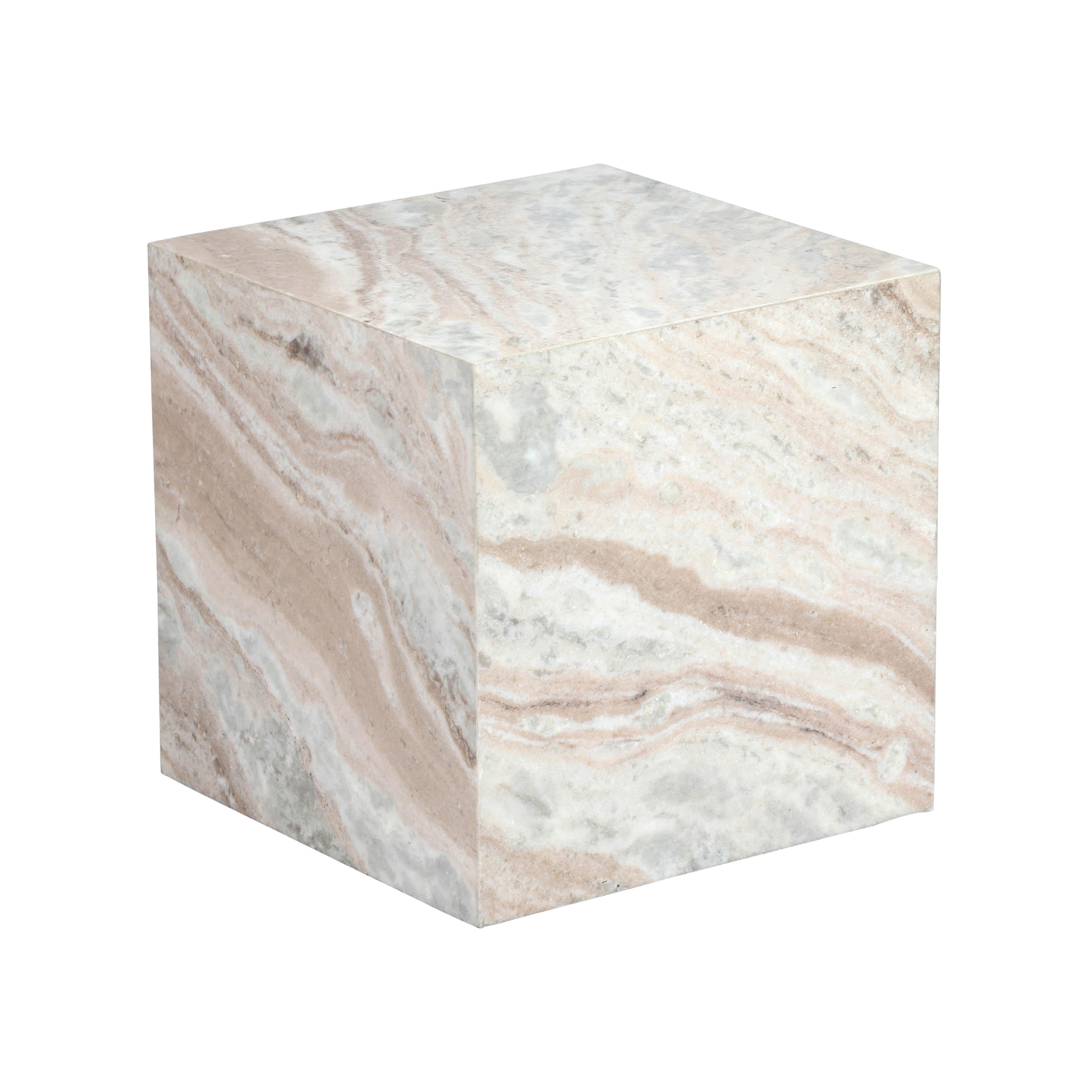 Keira Marble Side Table - Luxe Home Furnishings (Jersey City, NJ)