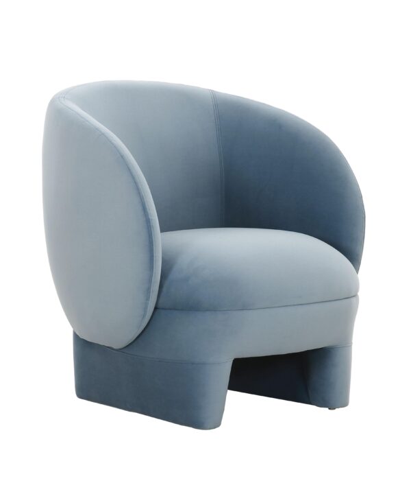 Kiki Performance Velvet Accent Chair - Luxe Home Furnishings (Jersey City, NJ)