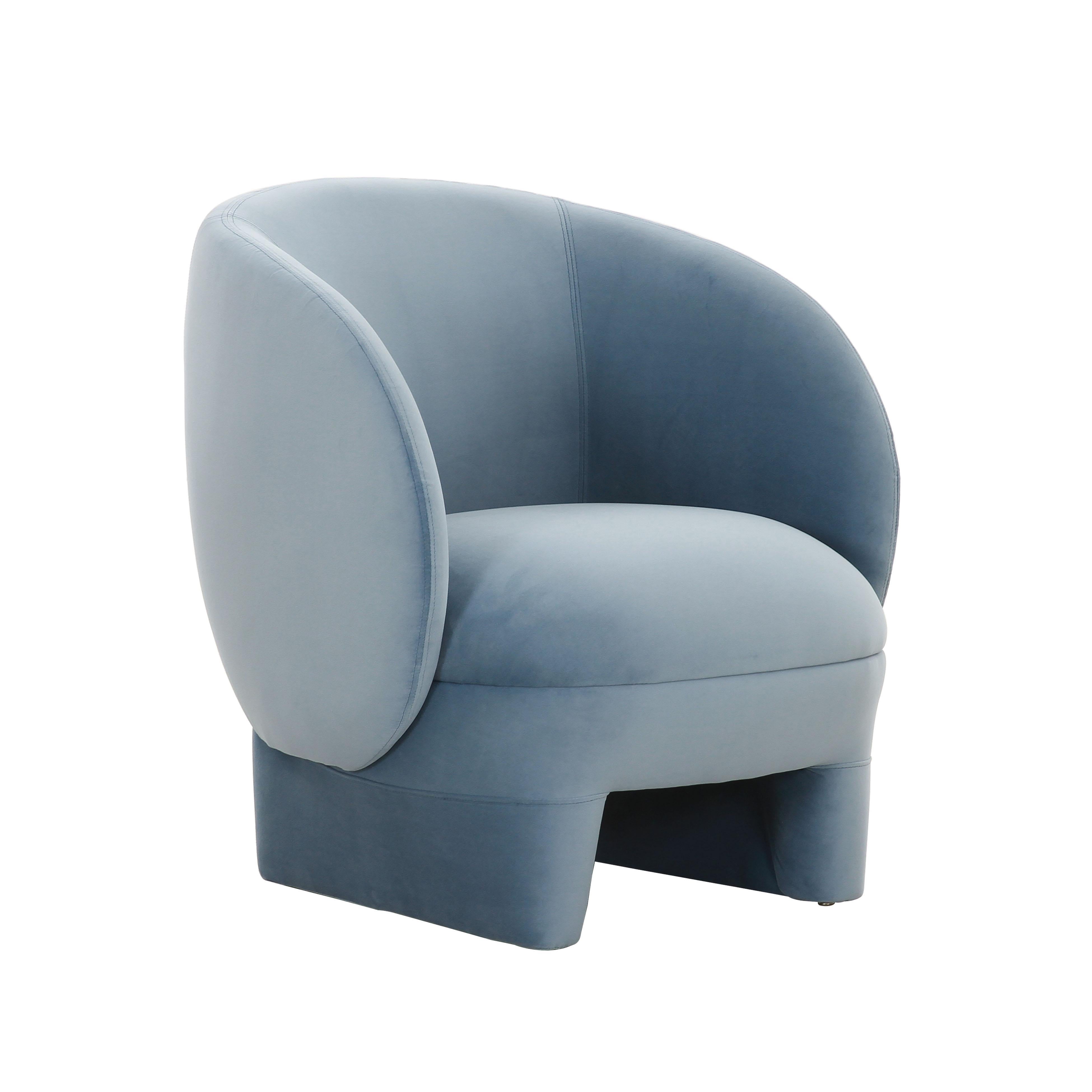 Kiki Performance Velvet Accent Chair - Luxe Home Furnishings (Jersey City, NJ)
