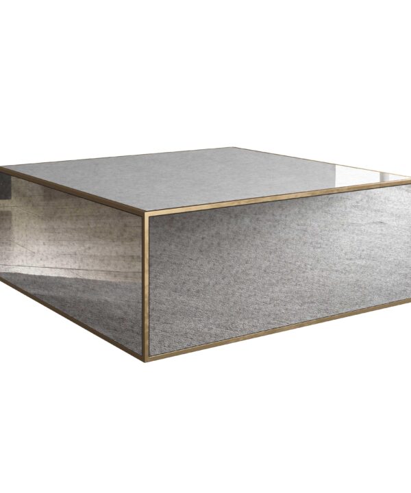 Lana Mirrored Coffee Table (43"-48") - Luxe Home Furnishings (Jersey City, NJ)