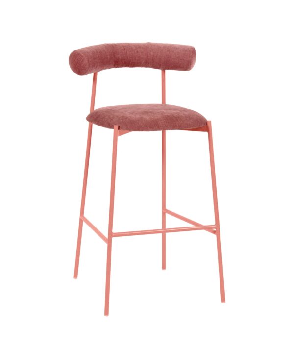 Liliana Performance Velvet Stool - Luxe Home Furnishings (Jersey City, NJ)