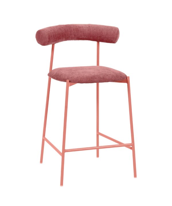 Liliana Performance Velvet Stool - Luxe Home Furnishings (Jersey City, NJ)