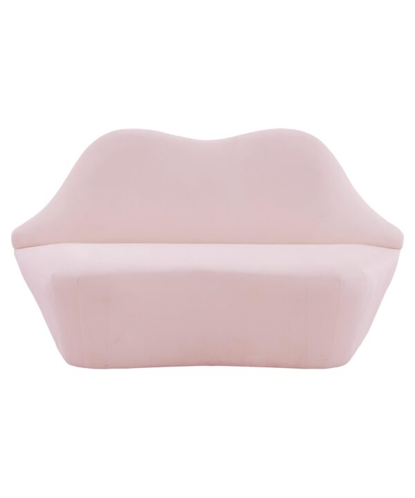 Lips 68" Performance Velvet Settee - Luxe Home Furnishings (Jersey City, NJ)