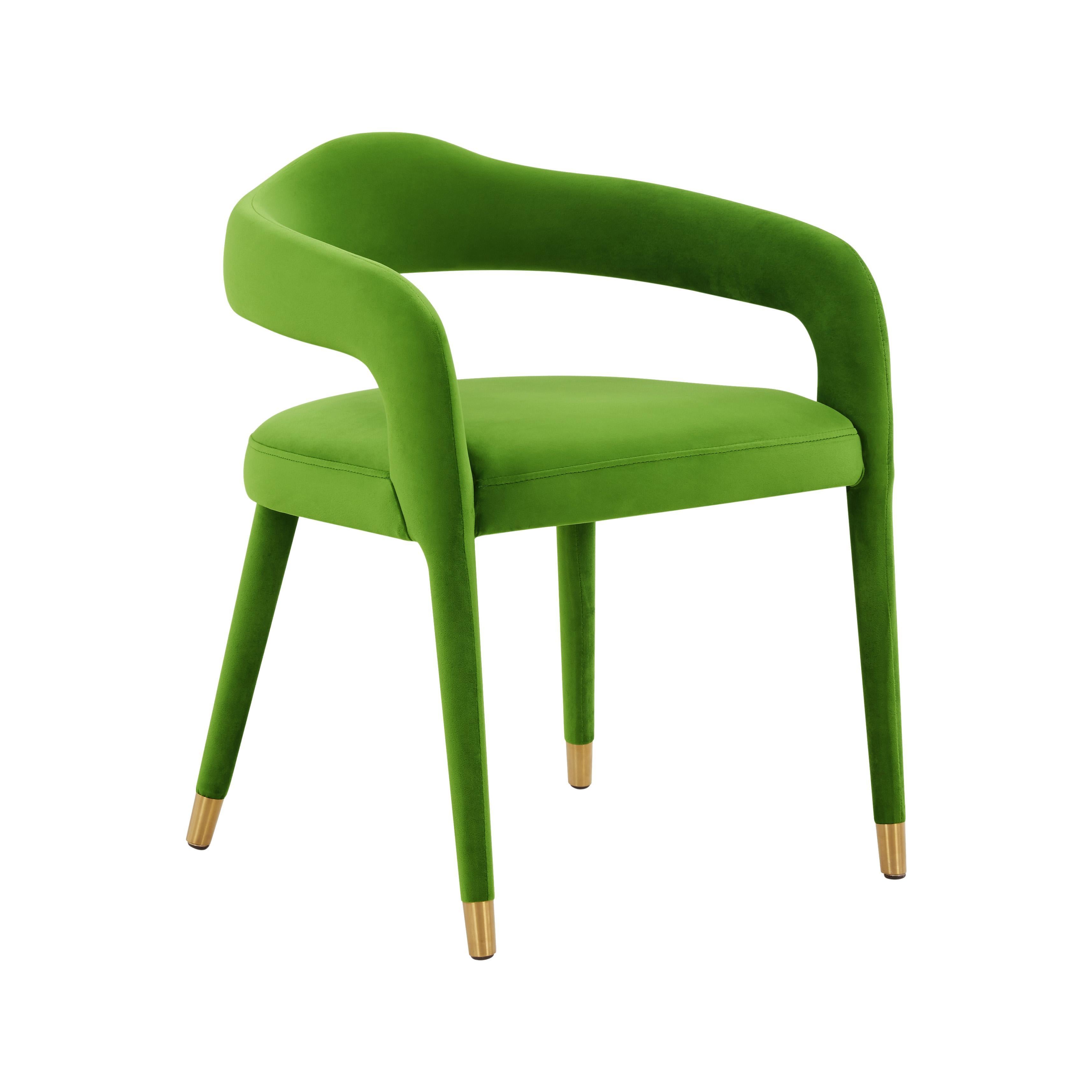 Lucia Performance Velvet Dining Chair - Luxe Home Furnishings (Jersey City, NJ)