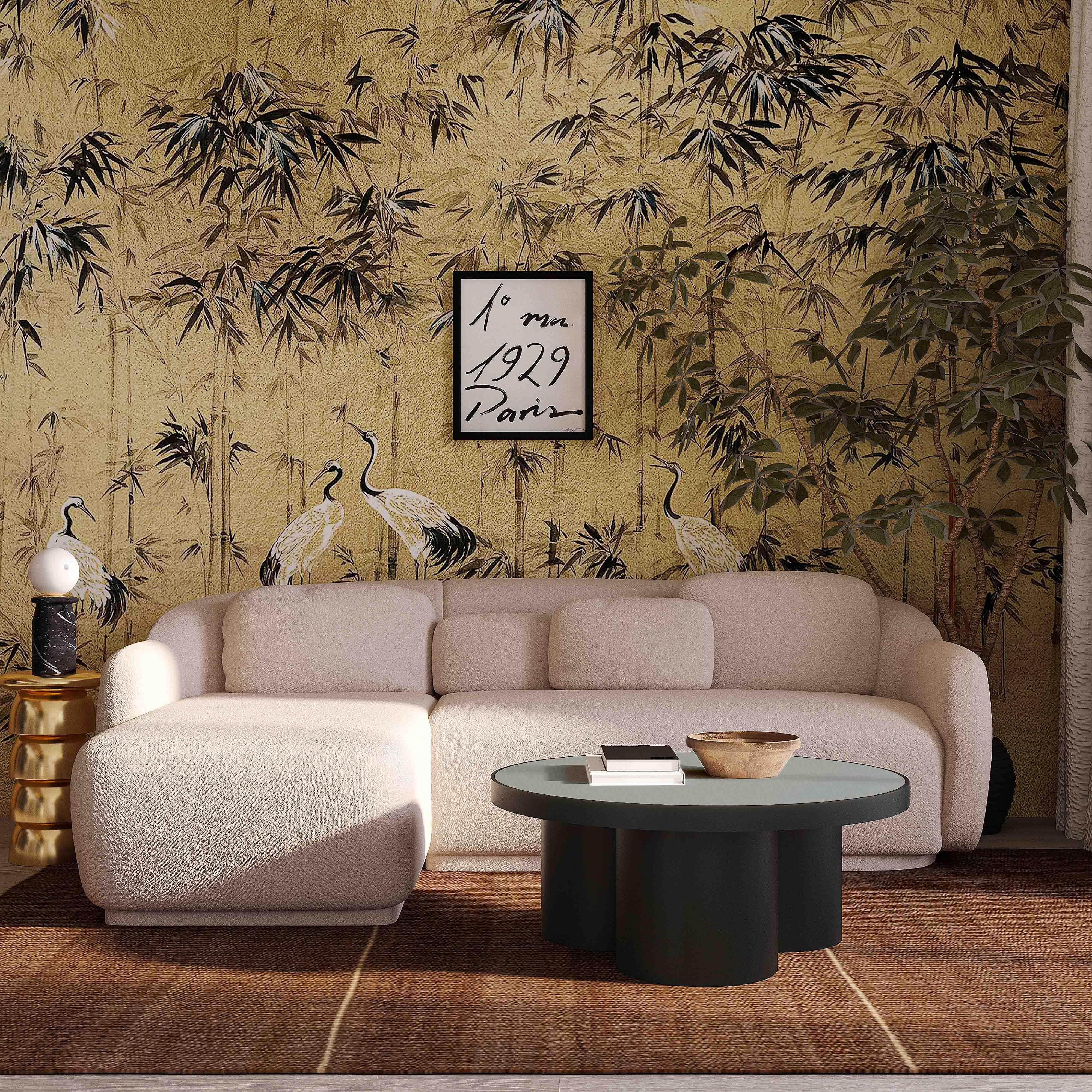 Misty 2-Piece Cream Performance Boucle L-Shaped Sectional - Luxe Home Furnishings (Jersey City, NJ)