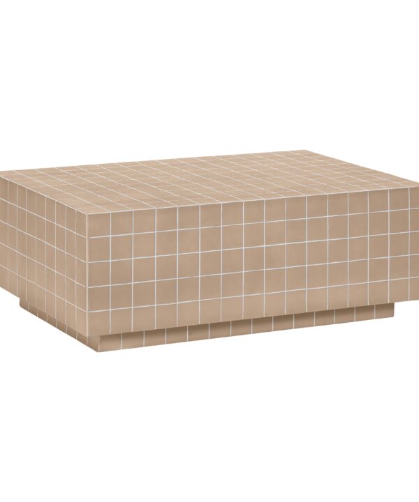 Mixie 39" Tile Indoor/Outdoor Coffee Table - Luxe Home Furnishings (Jersey City, NJ)