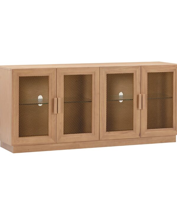 Nolan 72" Wood Console - Luxe Home Furnishings (Jersey City, NJ)