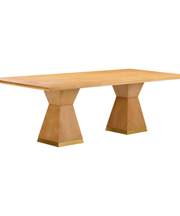 Nolan 98" Wood Rectangular Dining Table - Luxe Home Furnishings (Jersey City, NJ)
