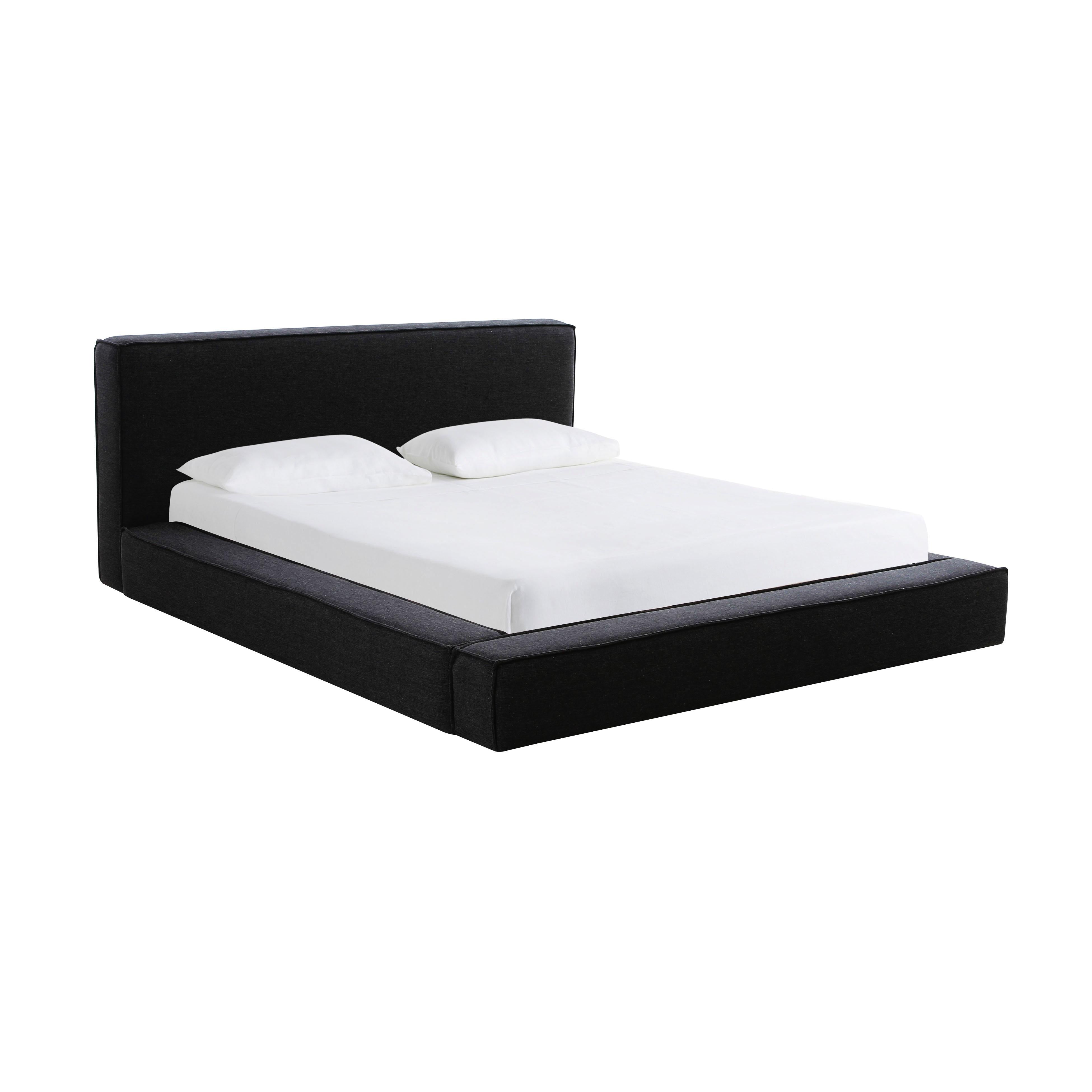 Olafur Performance Linen Upholstered Bed - Luxe Home Furnishings (Jersey City, NJ)