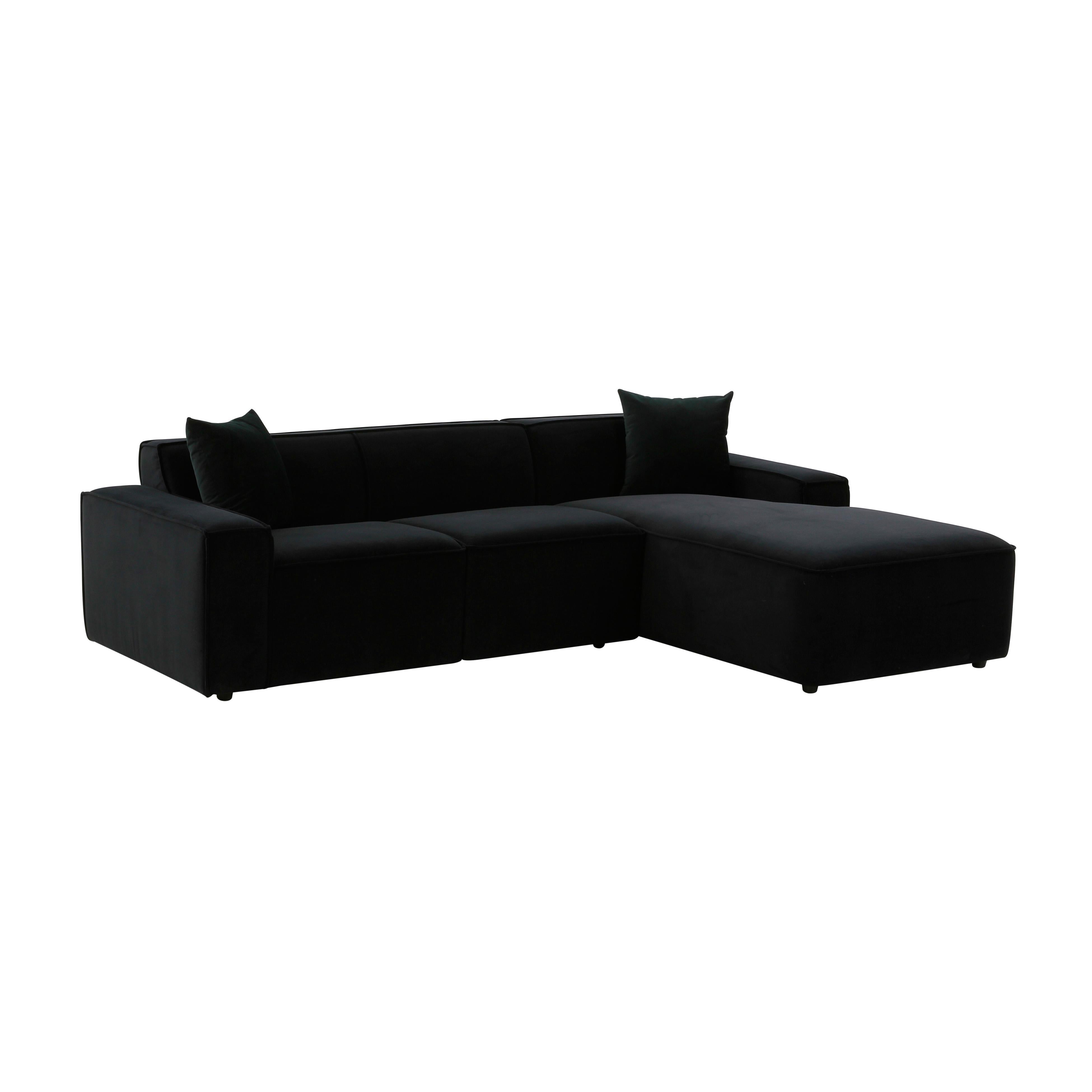 Olafur 2-Piece Performance Fabric L-Shaped Sectional - Luxe Home Furnishings (Jersey City, NJ)