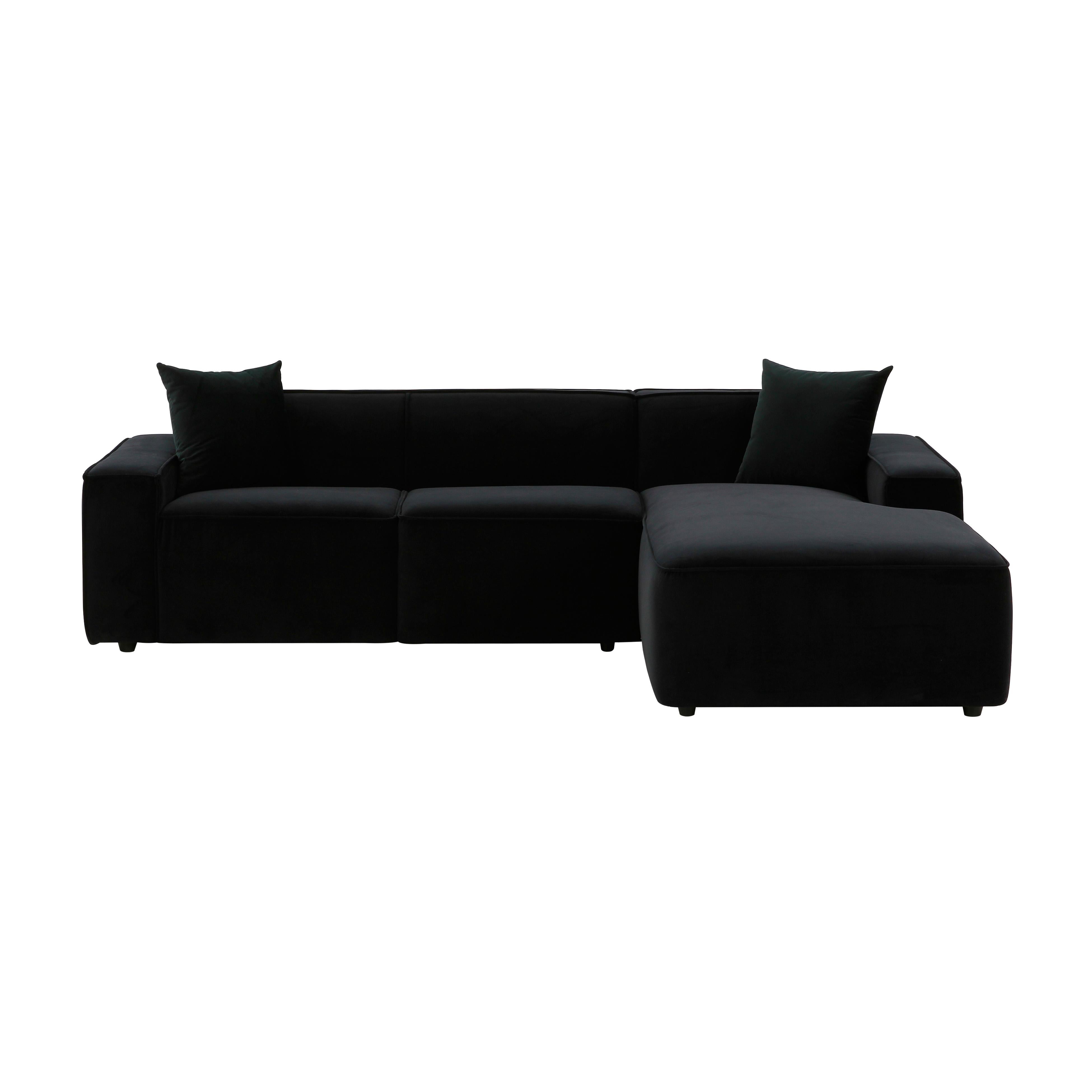 Olafur 2-Piece Performance Fabric L-Shaped Sectional - Luxe Home Furnishings (Jersey City, NJ)