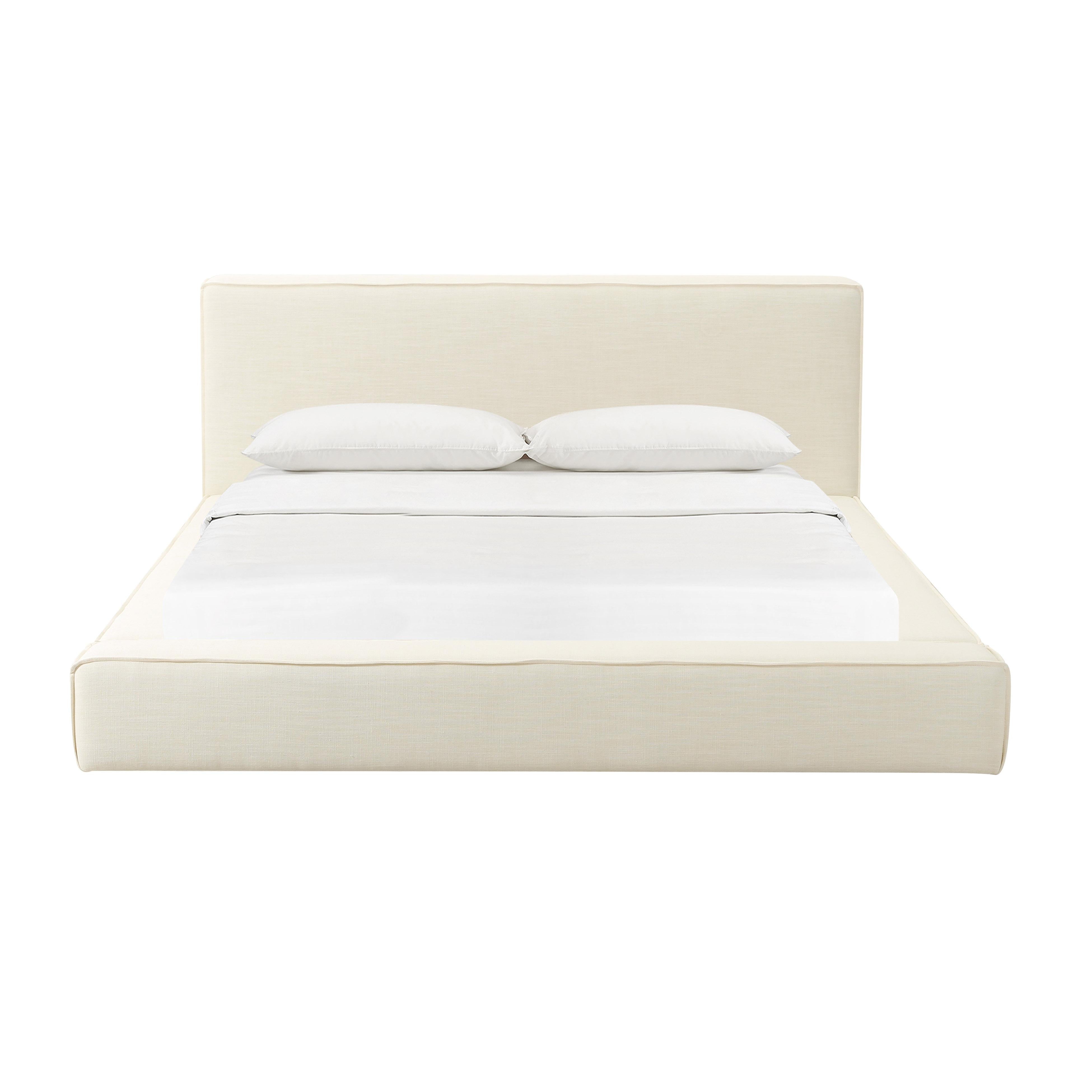 Olafur Performance Linen Upholstered Bed - Luxe Home Furnishings (Jersey City, NJ)