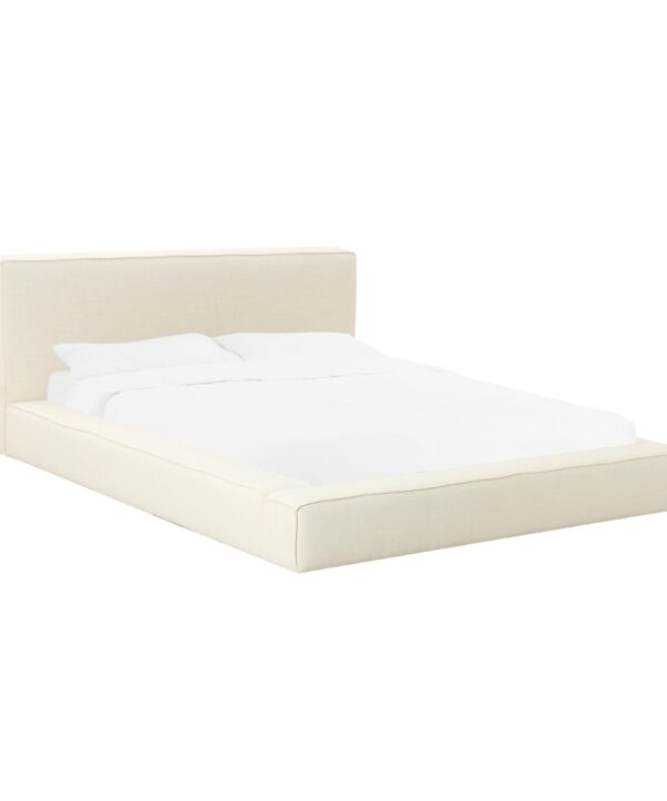 Olafur Performance Linen Upholstered Bed - Luxe Home Furnishings (Jersey City, NJ)