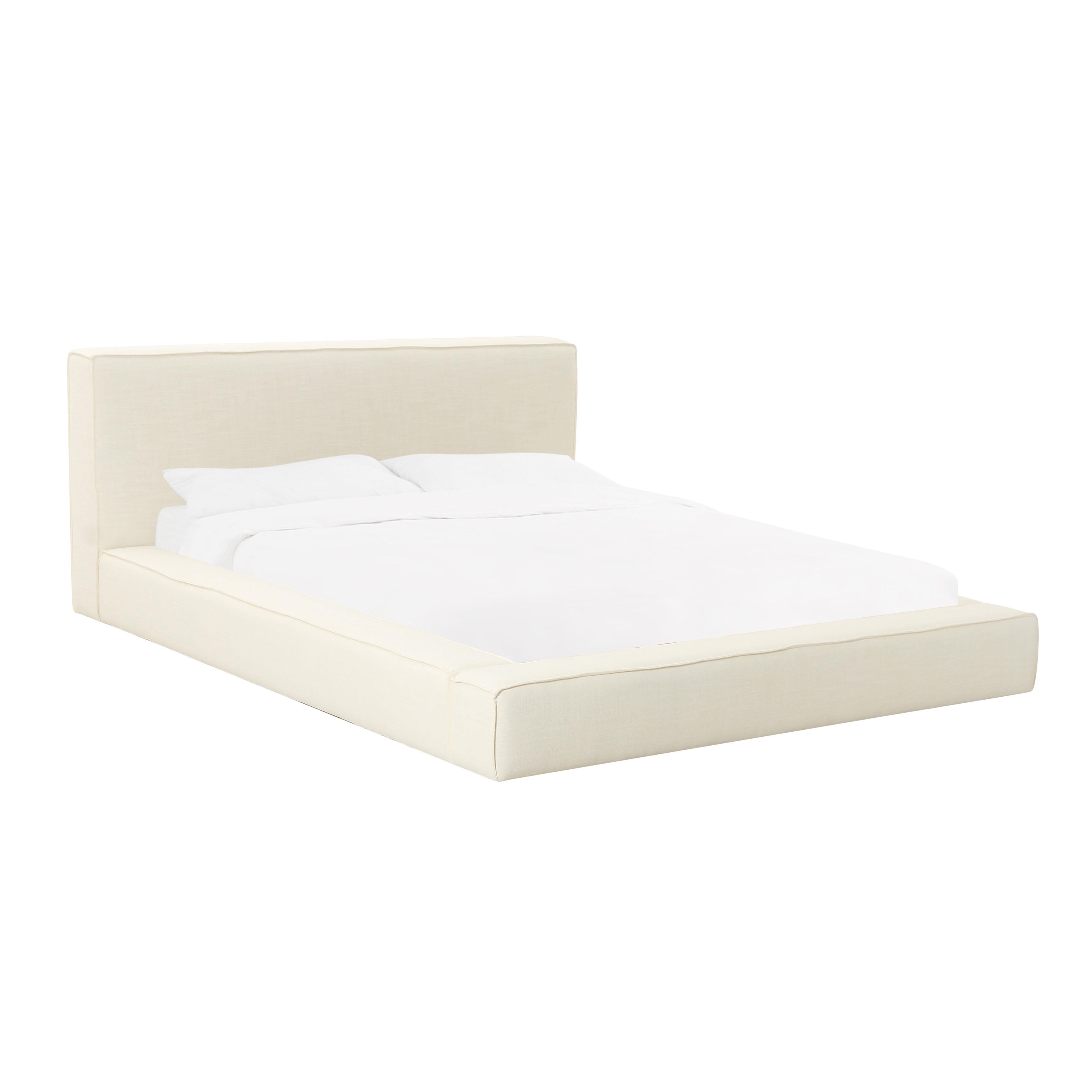 Olafur Performance Linen Upholstered Bed - Luxe Home Furnishings (Jersey City, NJ)