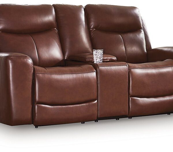 Next Move Power Reclining Loveseat with Console