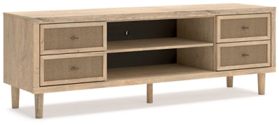 Cielden 72" TV Stand with Electric Fireplace - Luxe Home Furnishings (Jersey City, NJ)