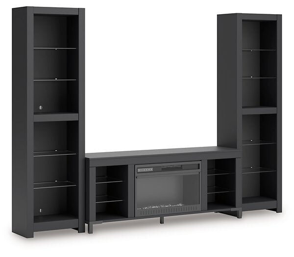 Cayberry Entertainment Center with Electric Fireplace