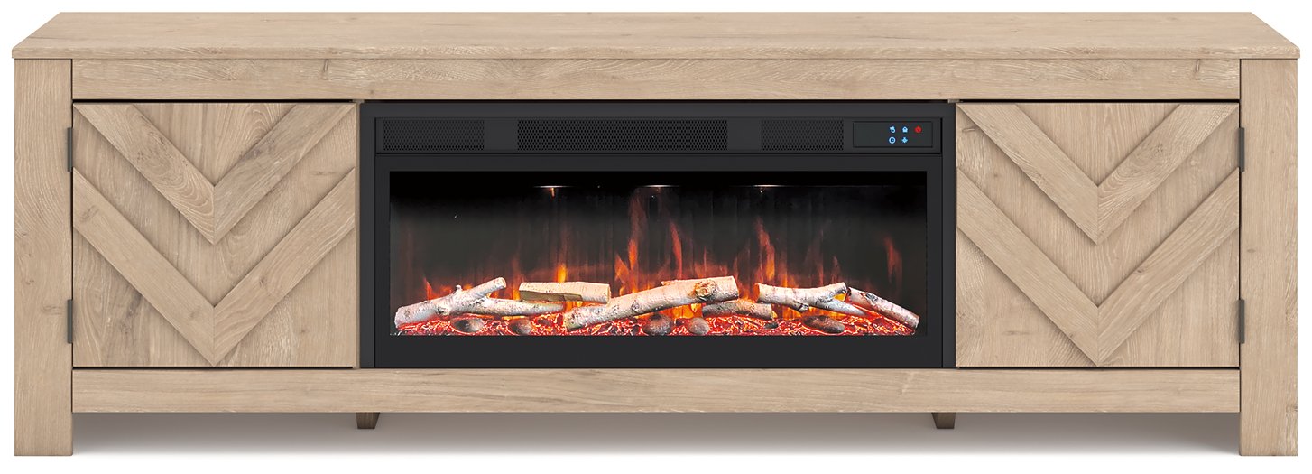 Cayboni 71" TV Stand with Electric Fireplace - Image 15