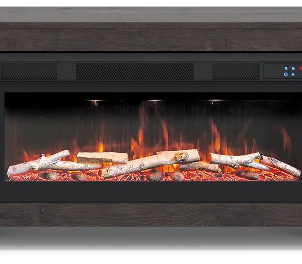Cayboni 71" TV Stand with Electric Fireplace