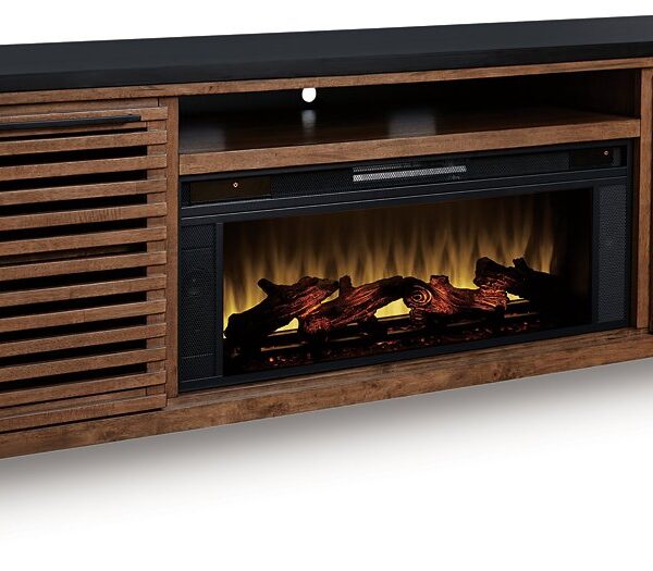 Kallari 84" TV Stand with Electric Fireplace