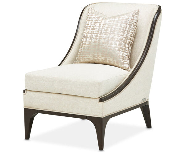 AICO Paris Chic Chair Cremini in Espresso image