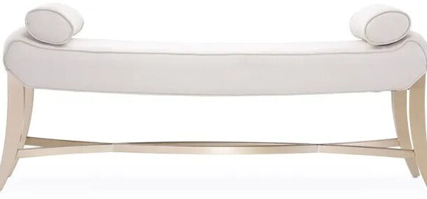 AICO Malibu Crest Bed Bench in Chardonnay 9007904-822 image